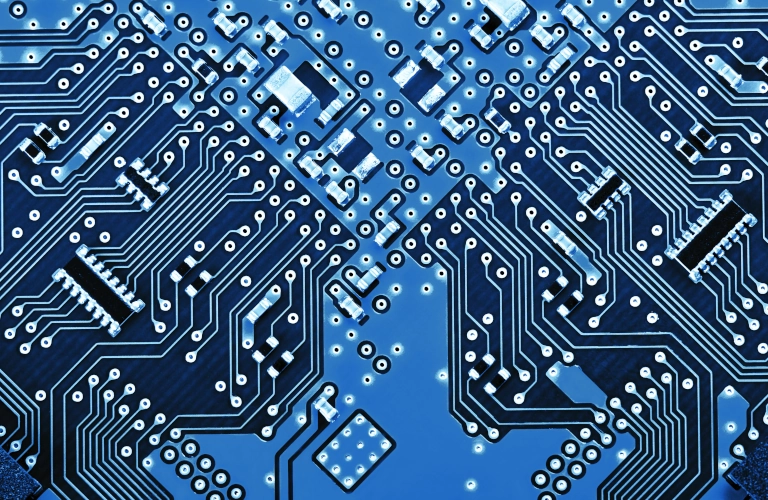 Blue soldermask